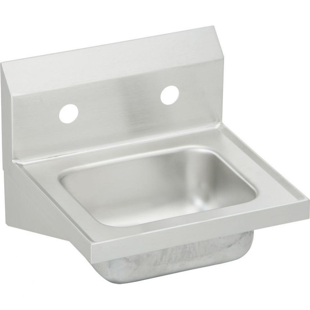 Stainless Steel 16-3/4&apos;&apos; x 15-1/2&apos;&apos; x 13&apos;&apos;, Single Bowl Wall Hung Ha