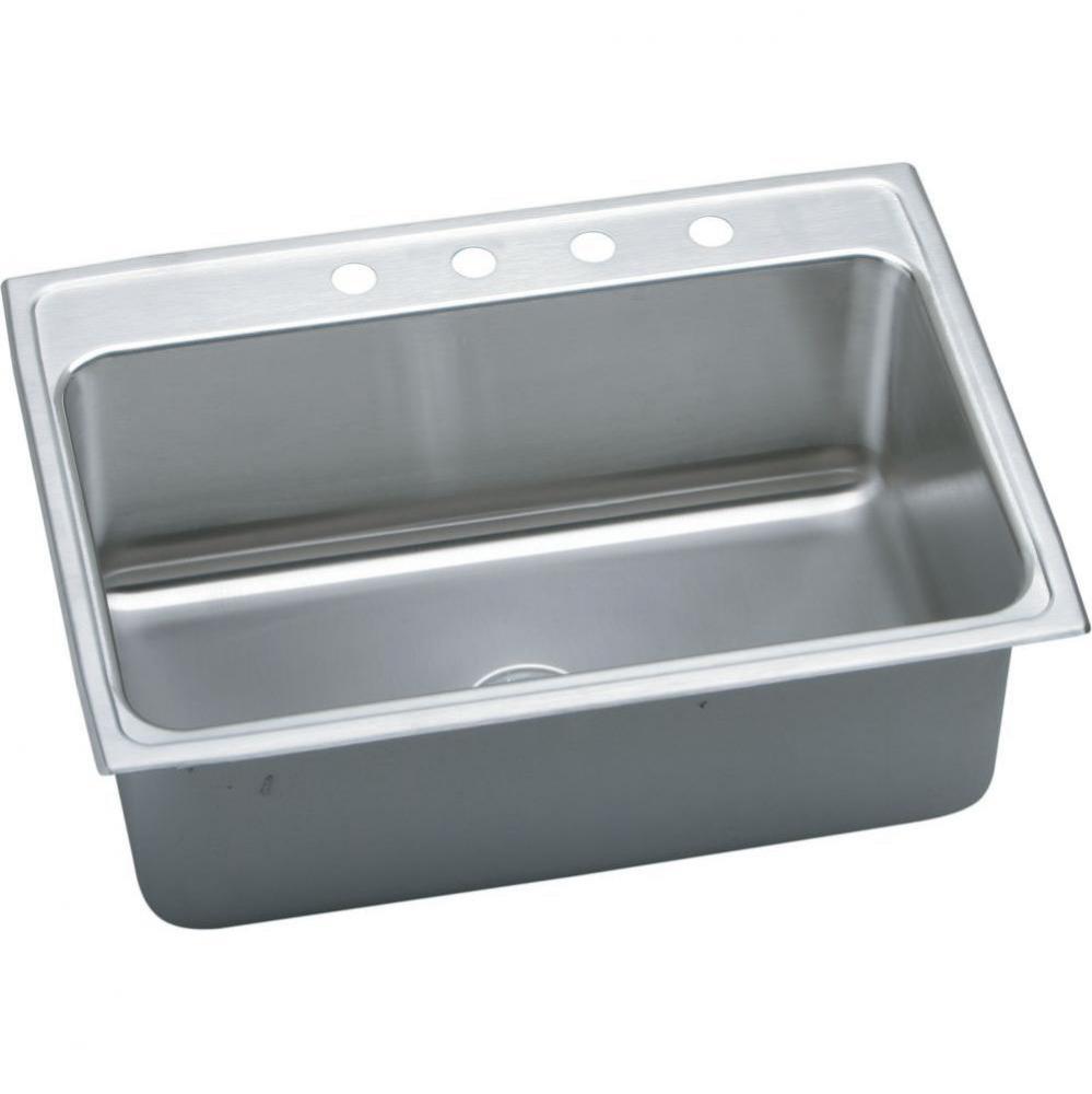 Lustertone Classic Stainless Steel 31&apos;&apos; x 22&apos;&apos; x 10-1/8&apos;&apos;, Single Bo