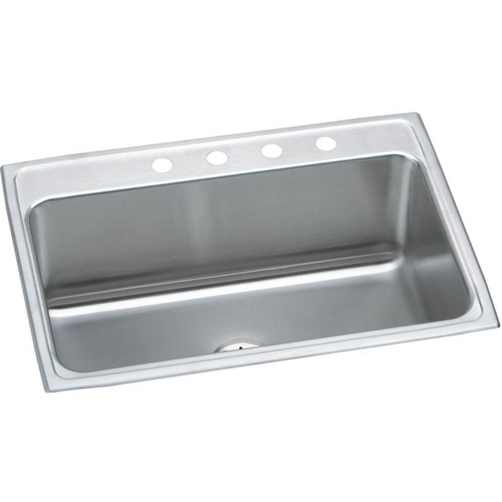 Lustertone Classic Stainless Steel 31&apos;&apos; x 22&apos;&apos; x 10-1/8&apos;&apos;, 2-Hole Si