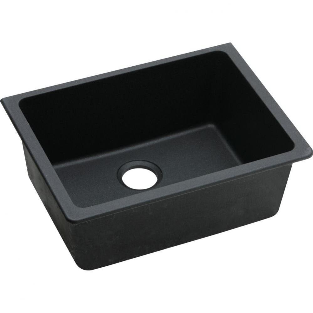 Quartz Classic 24-5/8&apos;&apos; x 18-1/2&apos;&apos; x 9-1/2&apos;&apos;, Single Bowl Undermount