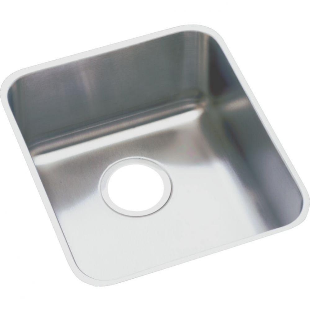 Lustertone Classic Stainless Steel 14&apos;&apos; x 18-1/2&apos;&apos; x 4-3/8&apos;&apos;, Single