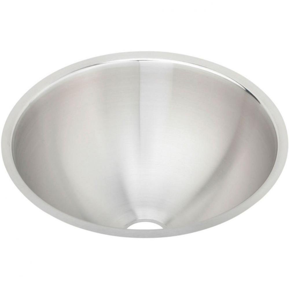 Asana Stainless Steel 14-3/8&apos;&apos; x 14-3/8&apos;&apos; x 6&apos;&apos;, Single Bowl Undermo