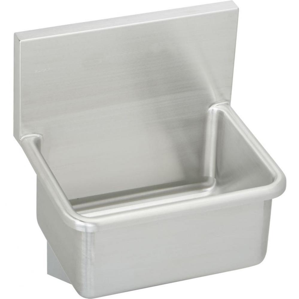 Stainless Steel 23&apos;&apos; x 18-1/2&apos;&apos; x 12, Wall Hung Service Sink