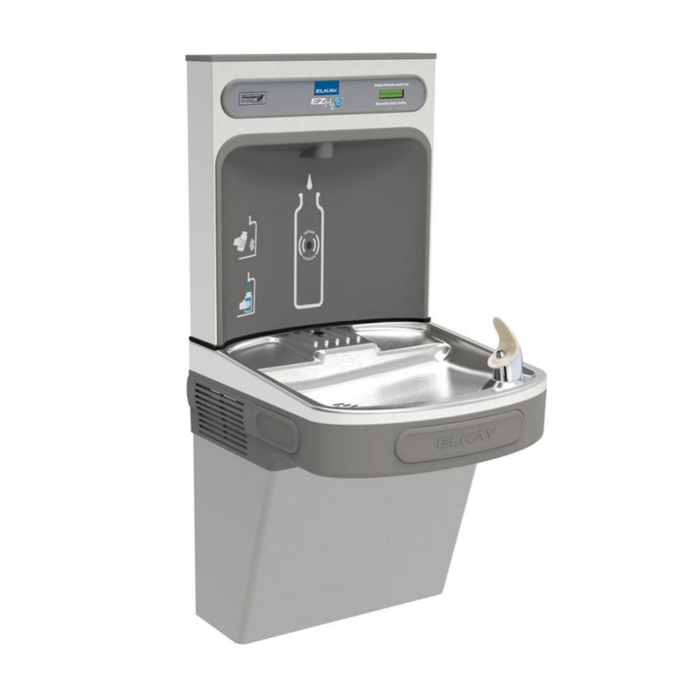 ezH2O Bottle Filling Station with Single ADA Cooler, Non-Filtered Refrigerated Light Gray