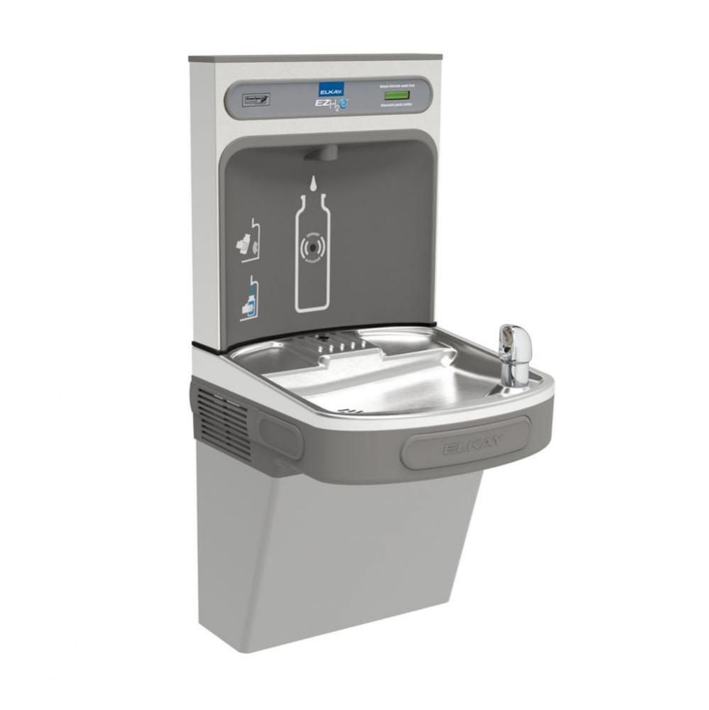 ezH2O Bottle Filling Station with Single ADA Vandal-Resistant Cooler, Non-Filtered Non-Refrigerate