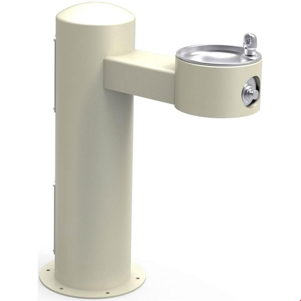 Outdoor Fountain Pedestal Non-Filtered, Non-Refrigerated Freeze Resistant Beige
