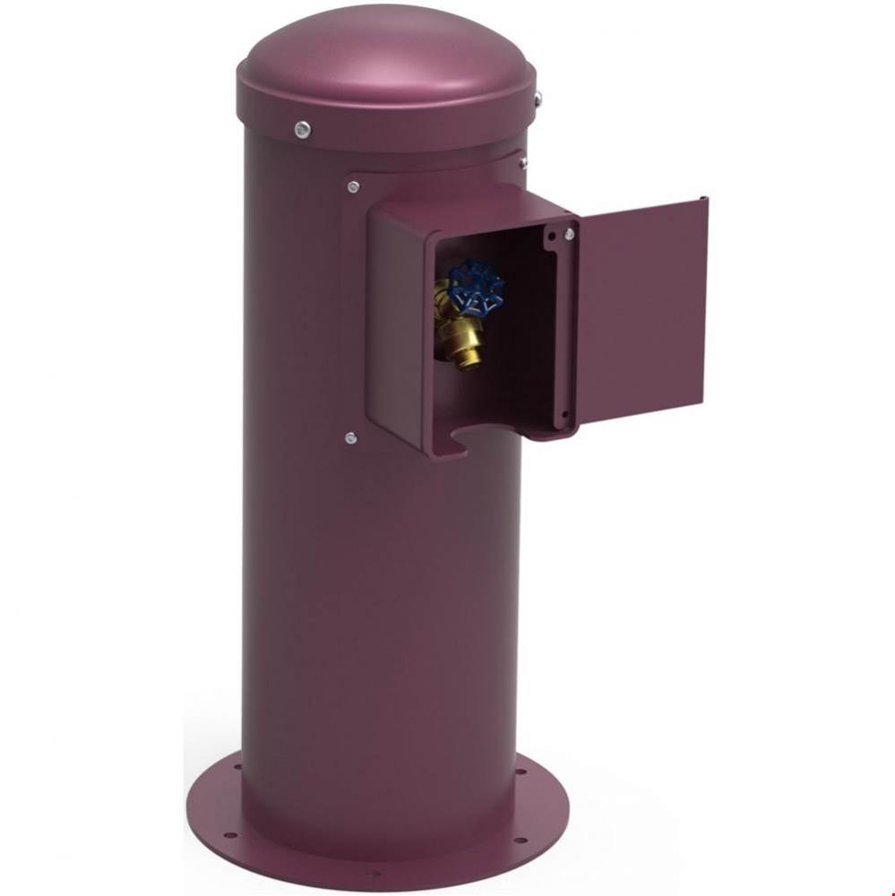 Yard Hydrant with Locking Hose Bib Non-Filtered, Non-Refrigerated Purple
