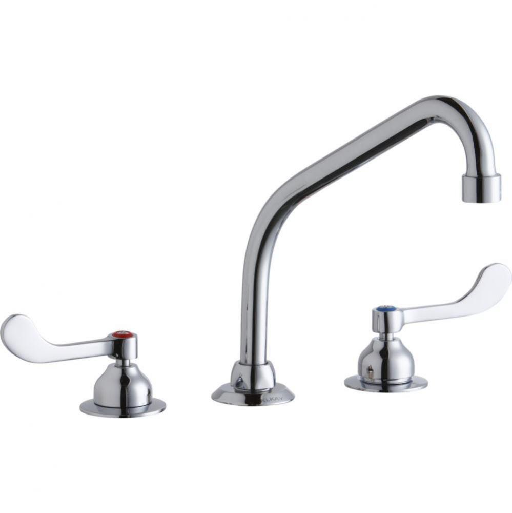 8&apos;&apos; Centerset with Concealed Deck Faucet with 8&apos;&apos; High Arc Spout 4&apos;&apos;