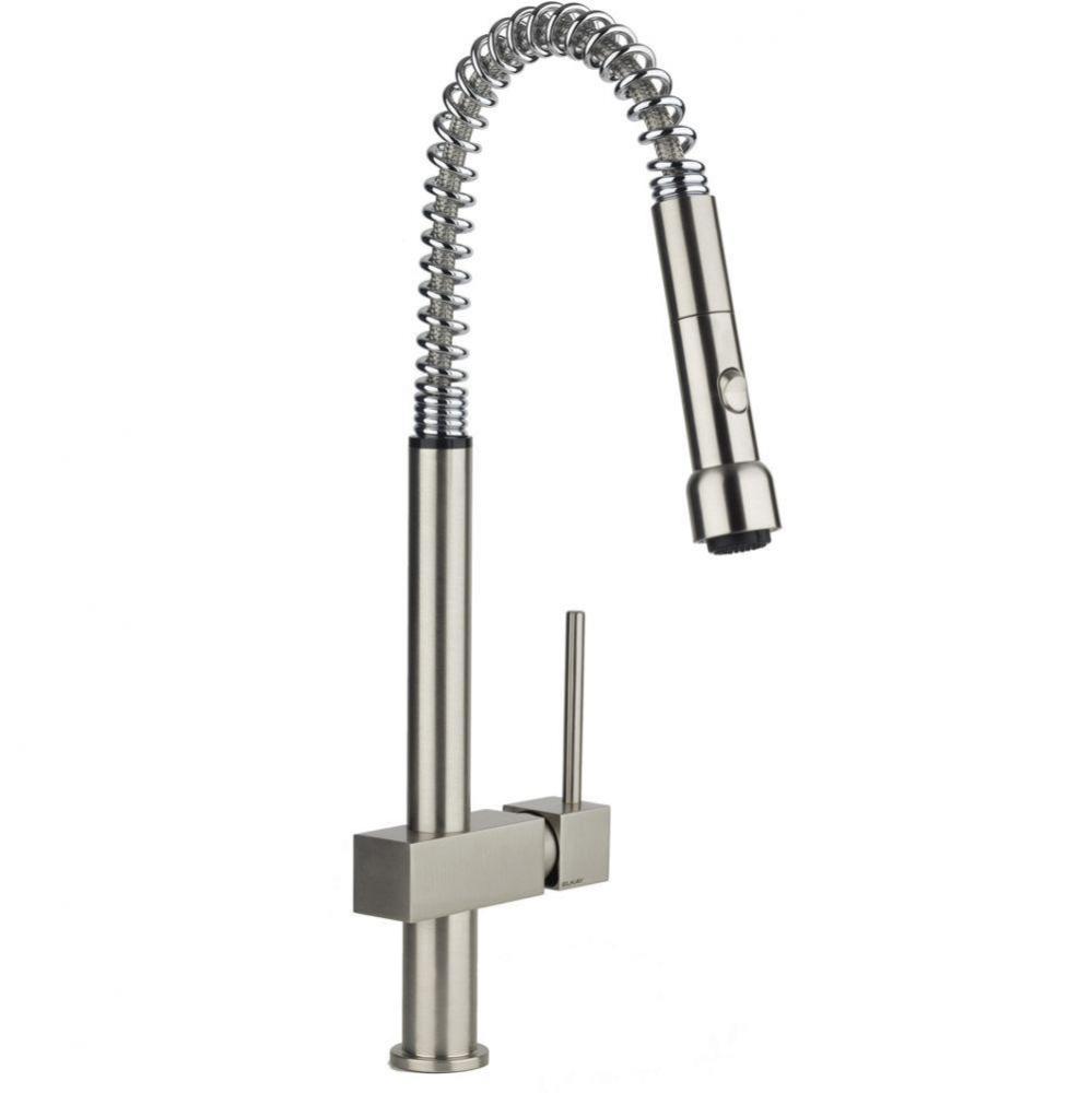 Avado Single Hole Kitchen Faucet with Semi-professional Spout and Forward Only Lever Handle Brushe