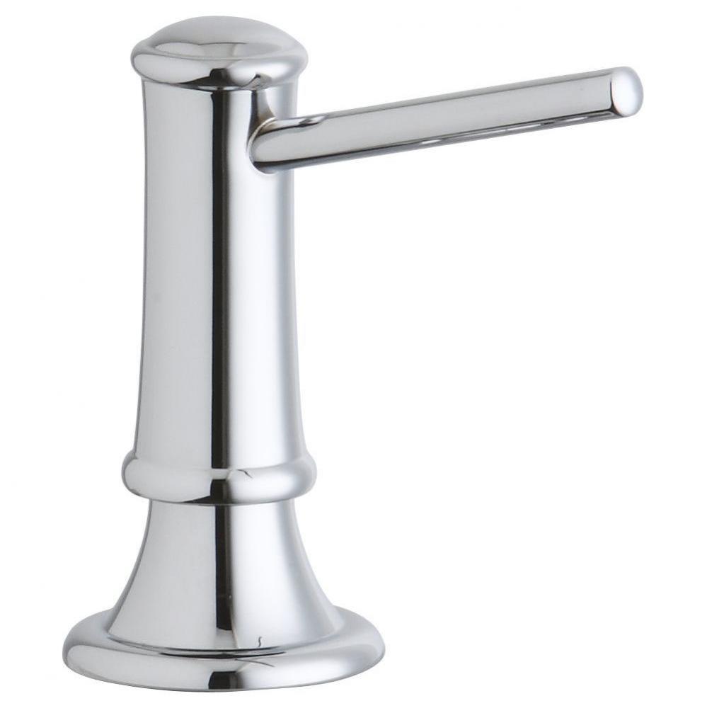 Explore 2&apos;&apos; x 4-1/2&apos;&apos; x 3-7/8&apos;&apos; Soap / Lotion Dispenser, Chrome (CR)