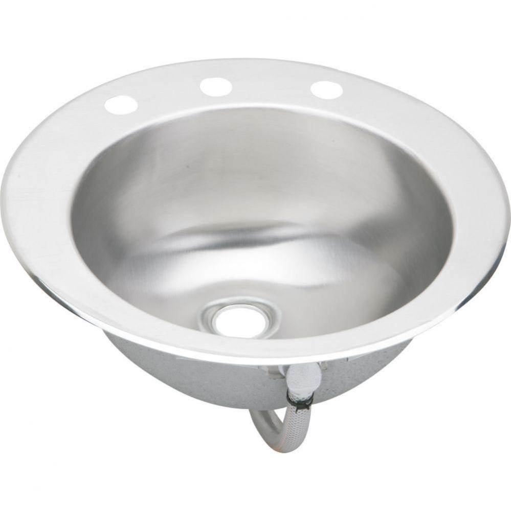 Asana Stainless Steel 19-5/8&apos;&apos; x 16-11/16&apos;&apos; x 6&apos;&apos;, Single Bowl Drop-