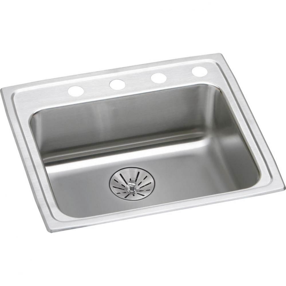 Lustertone Classic Stainless Steel 25&apos;&apos; x 21-1/4&apos;&apos; x 6-1/2&apos;&apos;, Single