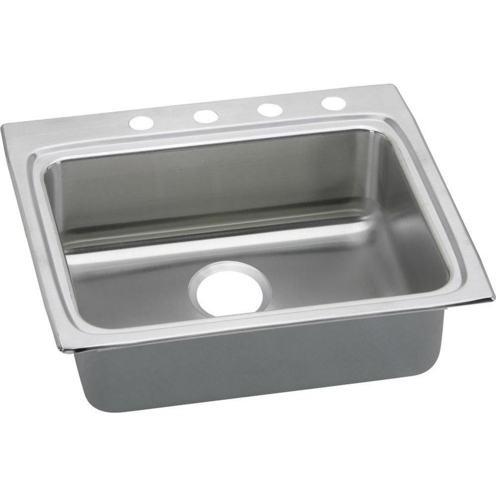 Lustertone Classic Stainless Steel 25&apos;&apos; x 22&apos;&apos; x 6-1/2&apos;&apos;, Single Bow