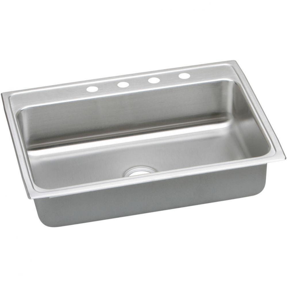 Lustertone Classic Stainless Steel 31&apos;&apos; x 22&apos;&apos; x 6-1/2&apos;&apos;, MR2-Hole S