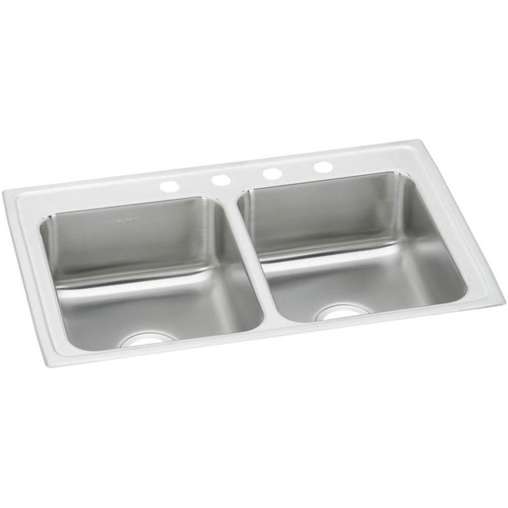 Celebrity Stainless Steel 33&apos;&apos; x 19-1/2&apos;&apos; x 7-1/8&apos;&apos;, Equal Double Bo