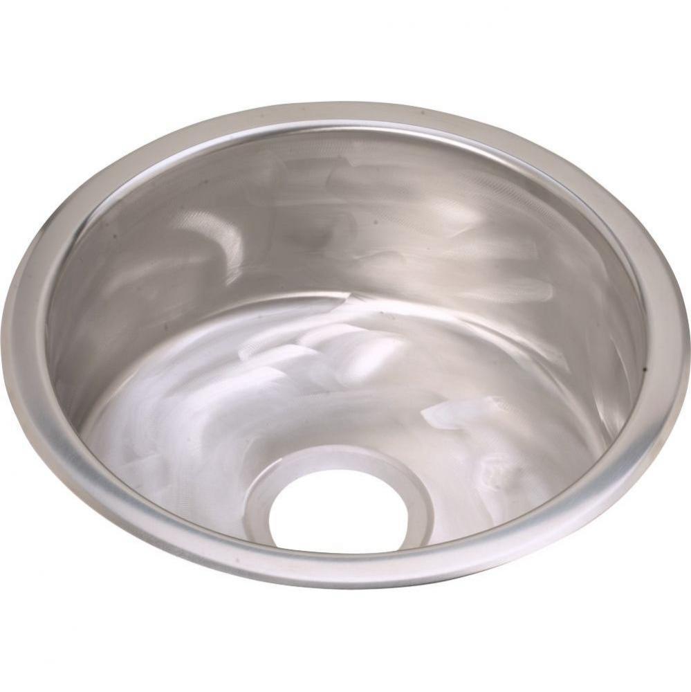 Stainless Steel 16-3/8&apos;&apos; x 16-3/8&apos;&apos; x 7&apos;&apos;, Single Bowl Dual Mount Ba