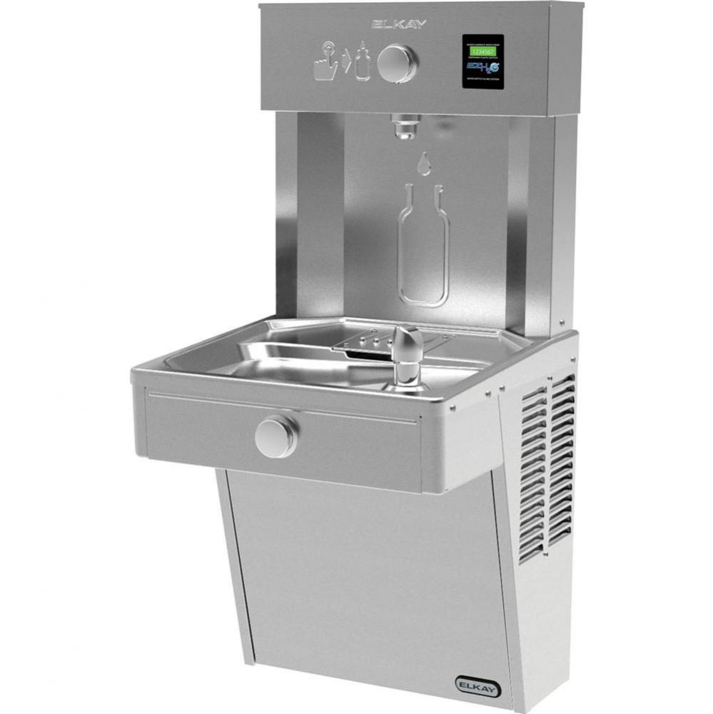 ezH2O Vandal-Resistant Bottle Filling Station and Single Cooler, Non-Filtered Non-Refrigerated Sta