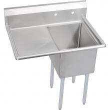 Elkay 14-1C18X24-L-18X - Dependabilt Stainless Steel 38-1/2'' x 29-13/16'' x 43-3/4'' 16 Gaug