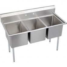 Elkay 3C18X24-0X - Dependabilt Stainless Steel 63'' x 29-13/16'' x 44-3/4'' 16 Gauge Th