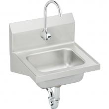 Elkay CHS1716SACC - Stainless Steel 16-3/4'' x 15-1/2'' x 13'', Single Bowl Wall Hung Ha