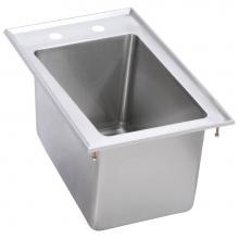 Elkay DI-1C-101410X - Stainless Steel 13'' x 19'' x 10'' 18 Gauge One Compartment Drop-In