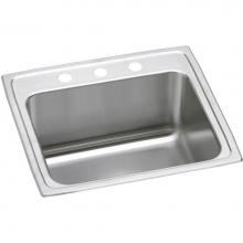 Elkay DLR252110PD5 - Lustertone Classic Stainless Steel 25'' x 21-1/4'' x 10-1/8'', 5-Hol