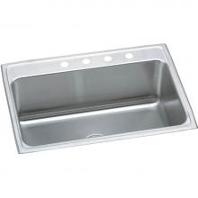 Elkay DLR3122102 - Lustertone Classic Stainless Steel 31'' x 22'' x 10-1/8'', 2-Hole Si