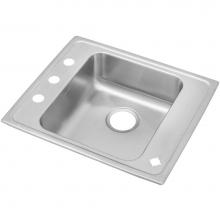 Elkay DRKAD2220652 - Lustertone Classic Stainless Steel 22'' x 19-1/2'' x 6-1/2'', Single