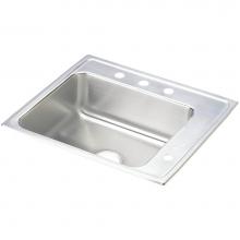 Elkay DRKAD222045R0 - Lustertone Classic Stainless Steel 22'' x 19-1/2'' x 4-1/2'', Single