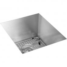 Elkay EFU131610TC - Crosstown 16 Gauge Stainless Steel 16'' x 18-1/2'' x 10'', Single Bo