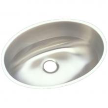 Elkay ELUH1511 - Asana Stainless Steel 18'' x 14'' x 6'', Single Bowl Undermount Bath