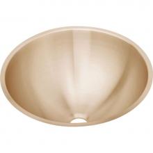 Elkay ELUH16-CU - CuVerro Antimicrobial Copper 18-3/8'' x 18-3/8'' x 8'', Single Bowl