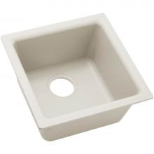 Elkay ELX1616RT0 - Elkay Quartz Luxe 15-3/4'' x 15-3/4'' x 7-11/16'', Single Bowl Dual