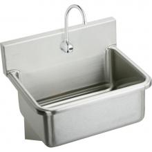 Elkay EWS2520SACMC - Stainless Steel 25'' x 19.5'' x 10-1/2'', Wall Hung Single Bowl Hand