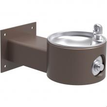 Elkay LK4405FRKBRN - Outdoor Fountain Wall Mount Non-Filtered, Non-Refrigerated Freeze Resistant Brown