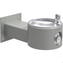 Elkay LK4405GRY - Outdoor Fountain Wall Mount, Non-Filtered Non-Refrigerated, Gray