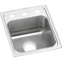 Elkay LRAD1316400 - Lustertone Classic Stainless Steel 13'' x 16'' x 4'', Single Bowl Dr