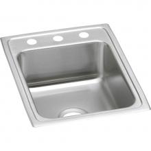 Elkay LRAD1722652 - Lustertone Classic Stainless Steel 17'' x 22'' x 6-1/2'', 2-Hole Sin