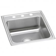 Elkay LRAD2022500 - Lustertone Classic Stainless Steel 19-1/2'' x 22'' x 5'', Single Bow