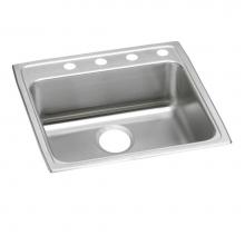 Elkay LRAD2222552 - Lustertone Classic Stainless Steel 22'' x 22'' x 5-1/2'', 2-Hole Sin