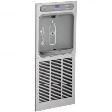 Elkay LZWSM8K - ezH2O In-Wall Bottle Filling Station with Mounting Frame, Filtered Refrigerated Stainless