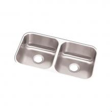 Elkay DCFU3118 - Dayton Stainless Steel 31-3/4'' x 18-1/4'' x 8'', Equal Double Bowl