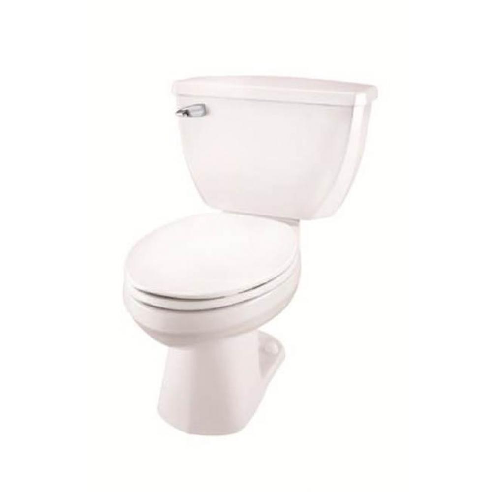 Ultra Flush 1.28Gpf El 12&apos;&apos; Ri Combo: Ghe21372 Bowl W/ Ghe28380 Tank White