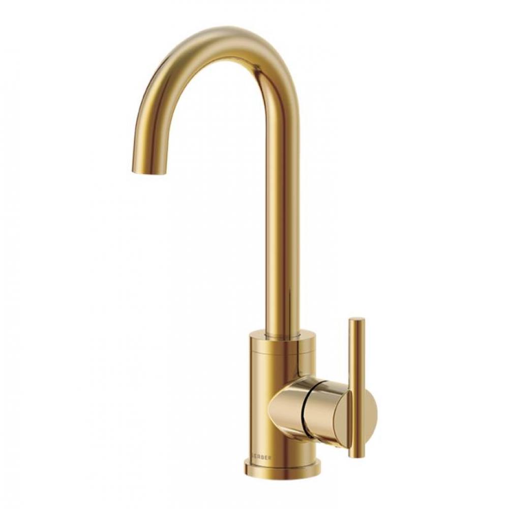 Parma 1H Bar Faucet w/ Side Mount Handle 1.75gpm Brushed Bronze