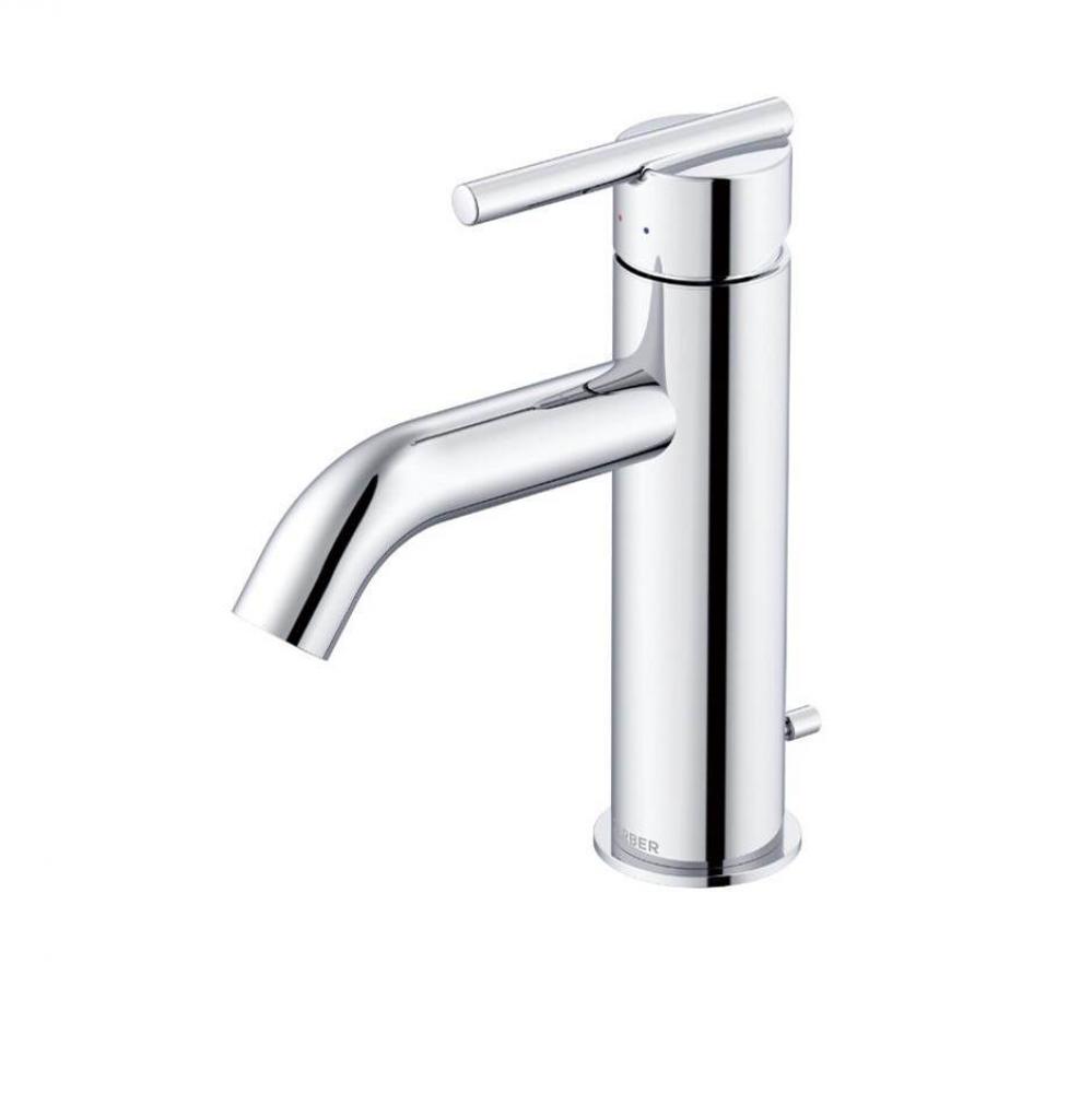 Parma 1H Lavatory Faucet w/ Metal Pop-Up Drain &amp; Optional Deck Plate Included 1.2gpm Chrome