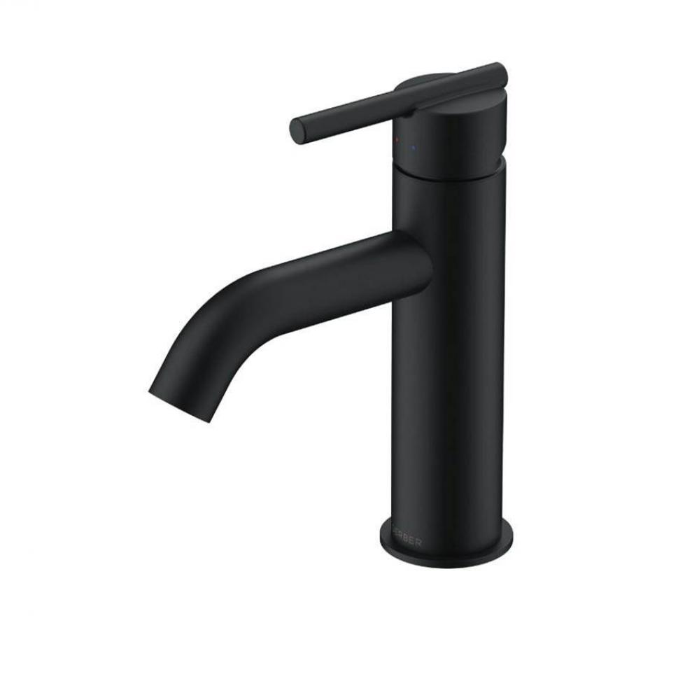 Parma 1H Lavatory Faucet w/ Metal Touch Down Drain &amp; Optional Deck Plate Included 1.2gpm Satin