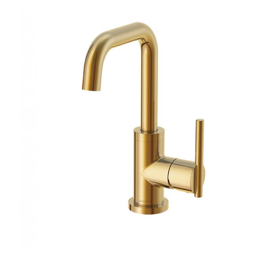 Parma 1H Lavatory Faucet w/ Metal Touch Down Drain 1.2gpm Brushed Bronze