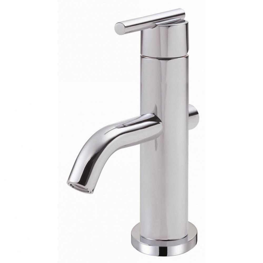 Parma 1H Lavatory Faucet w/ Metal Touch Down Drain &amp; Optional Deck Plate Included 1.2gpm Chrom