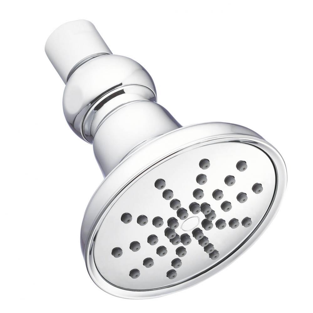 Mono Round 3 1/2&apos;&apos; 1 Function Showerhead 2.5gpm Chrome