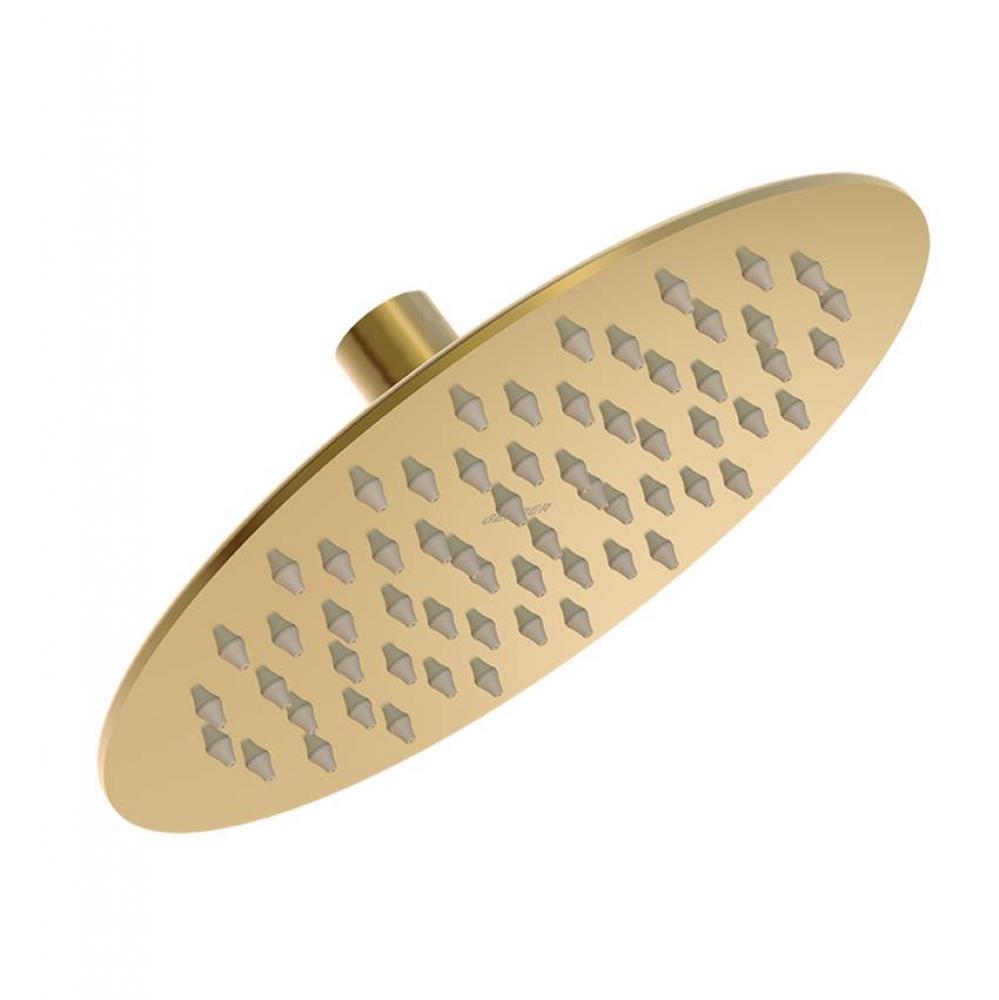 Drench Round 8&apos;&apos; 1 Function Rain Showerhead 1.75gpm Brushed Bronze